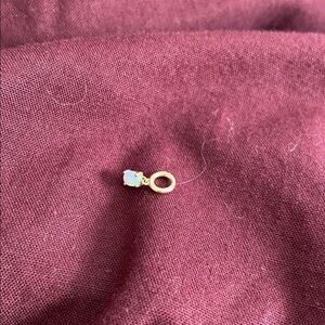 Audry Rose Opal Birthstone Charm